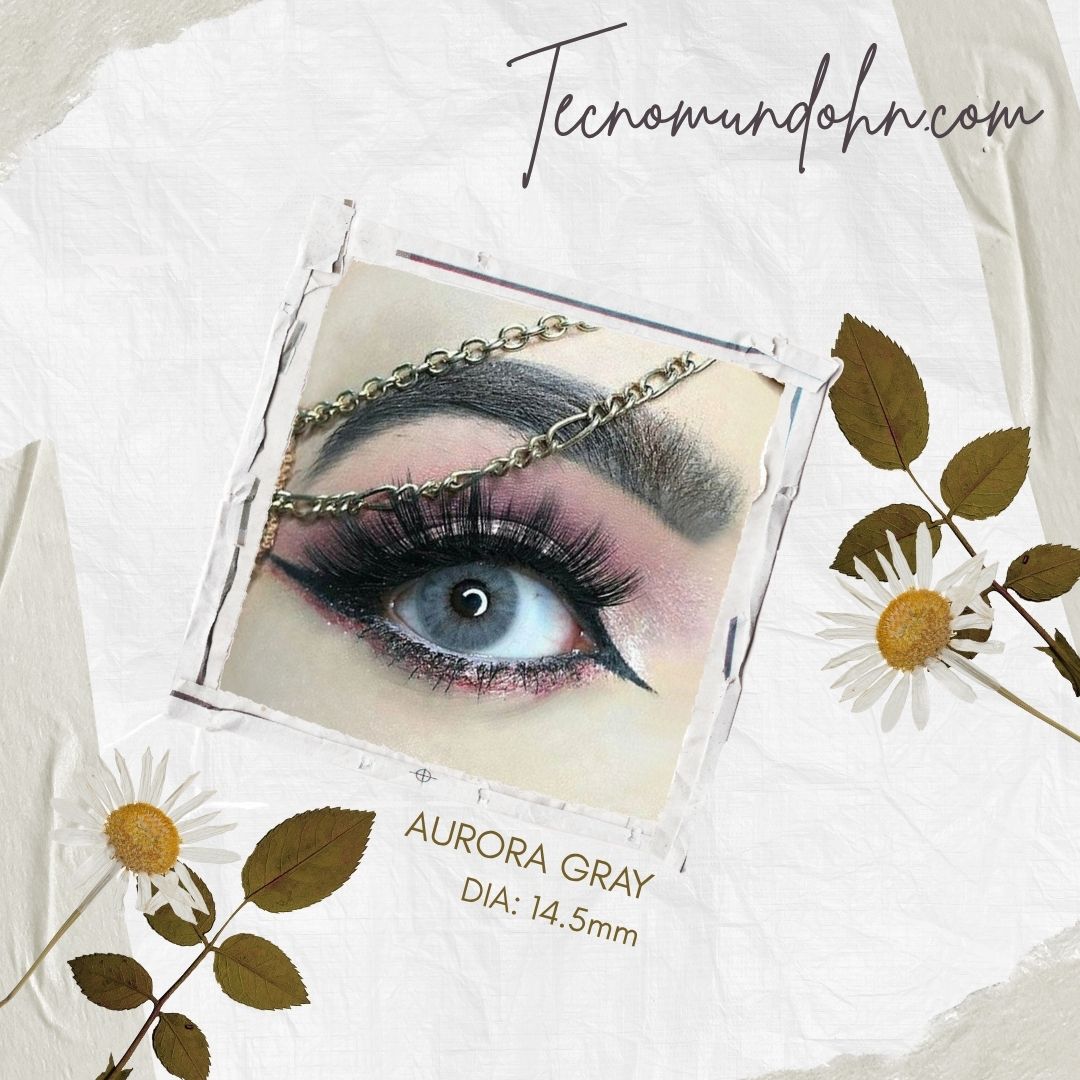 Lente De Contacto Aurora Gray