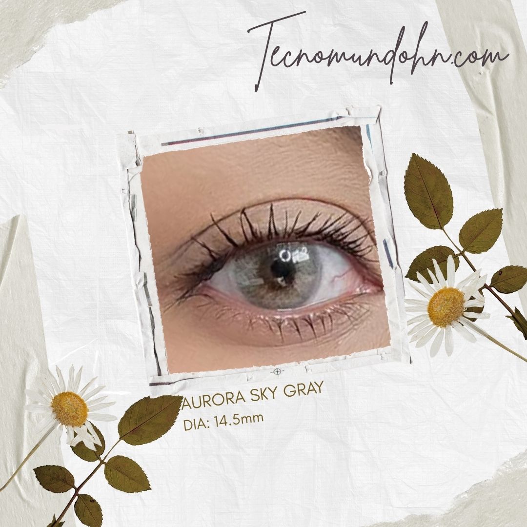 Lente De Contacto Aurora Sky Gray