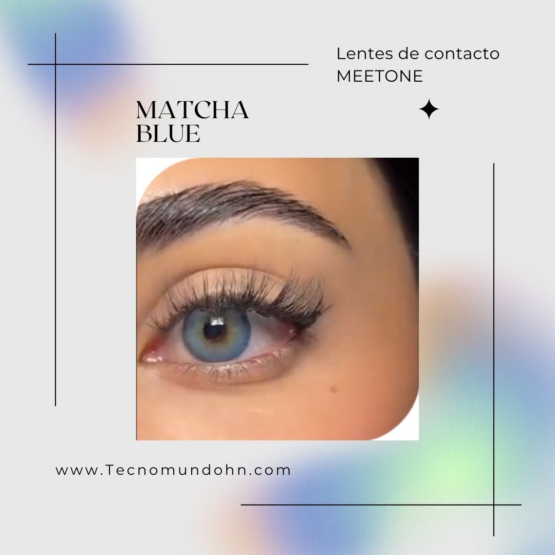 Lente De Contacto Matcha Blue