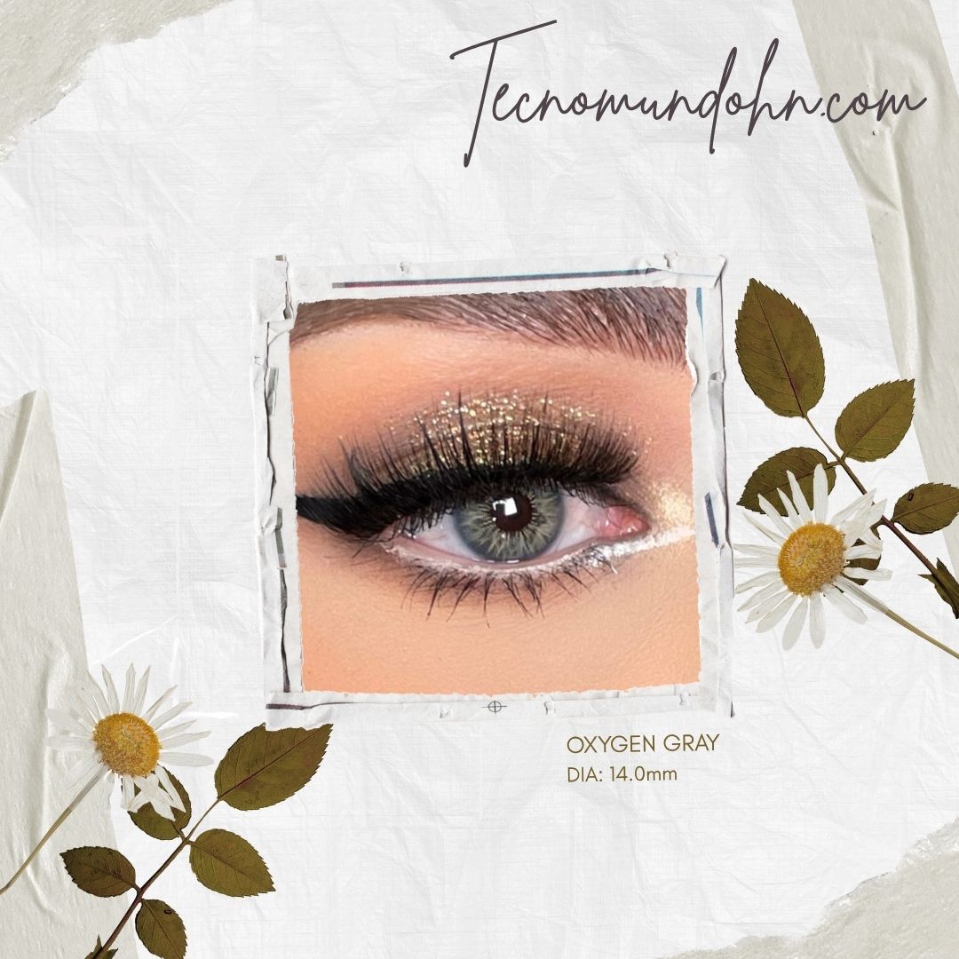 Lente De Contacto Oxygen Gray