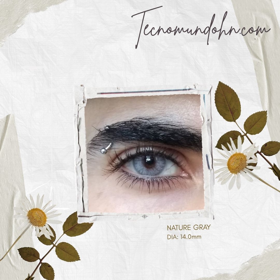 Lente De Contacto Nature Gray