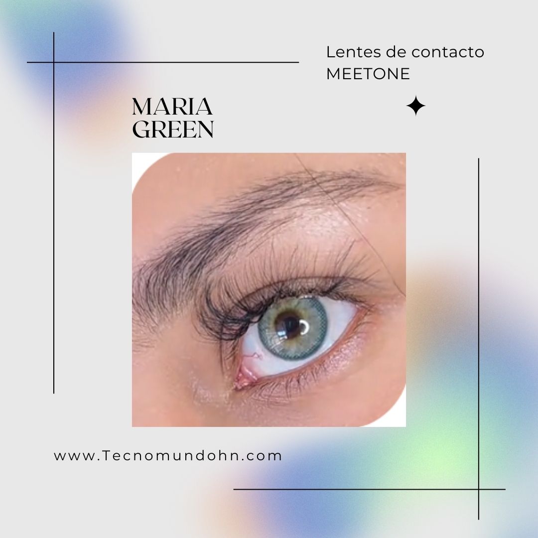 Lente De Contacto Mt14 Maria Green