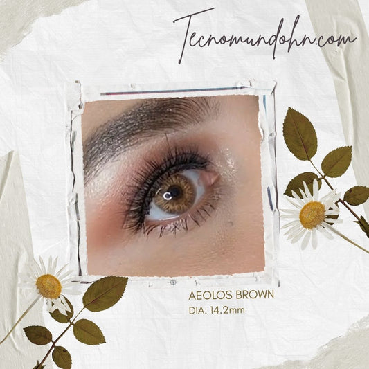 Lente De Contacto Mt25 Aeolos Brown