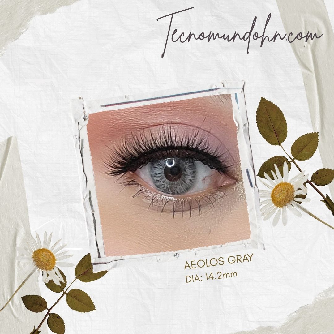 Lente De Contacto Mt28 Aeolos Gray