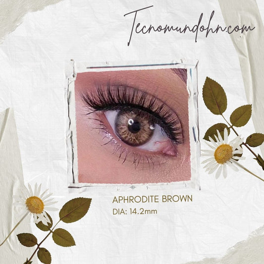 Lente De Contacto Mt30 Aphrodite Brown