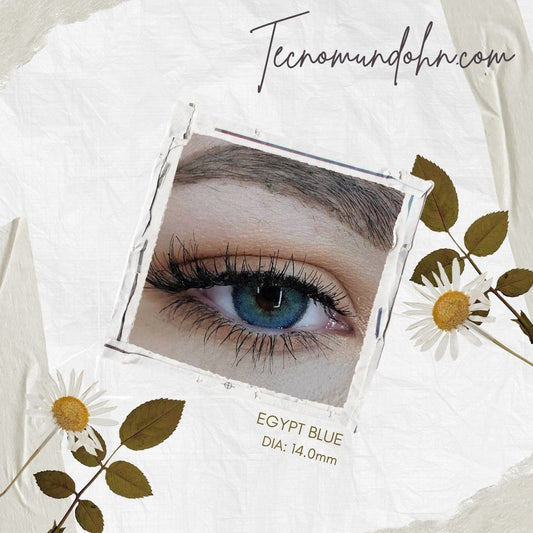 Lente De Contacto Me35 Egypt Blue