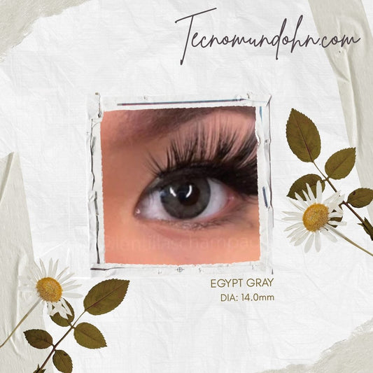 Lente De Contacto Me36 Egypt Gray
