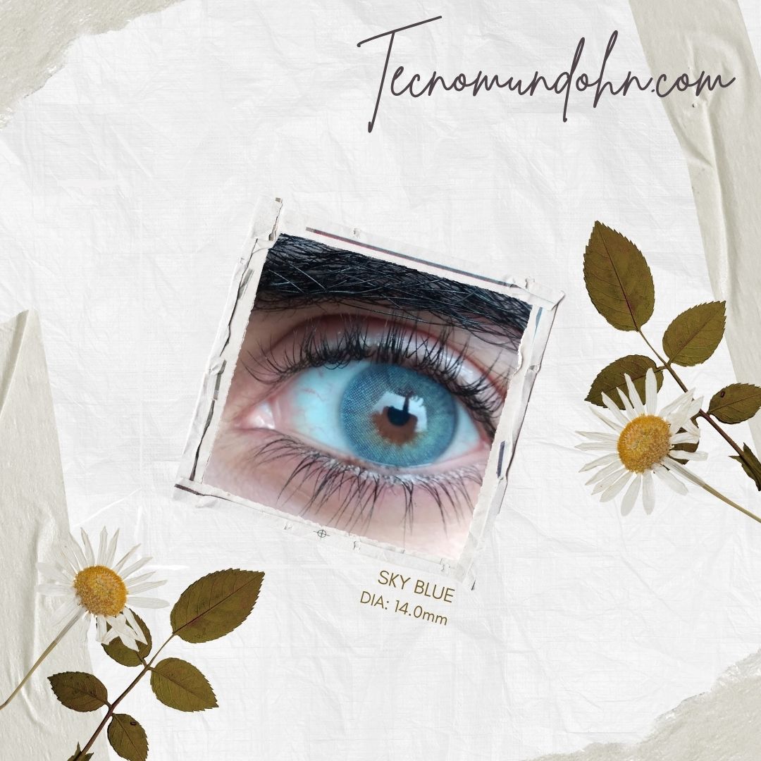 Lente De Contacto Mo-03 Sky Blue