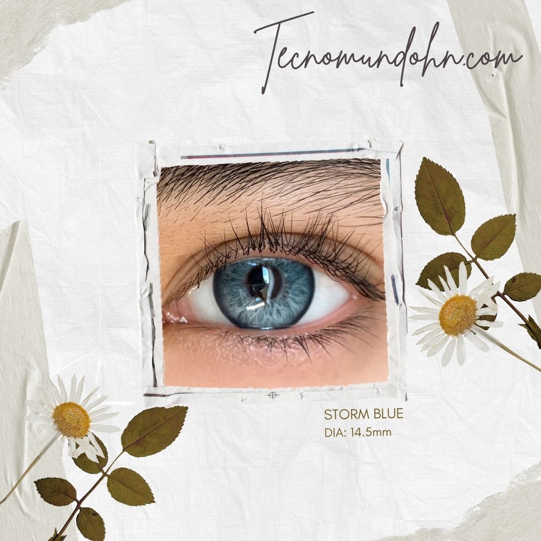 Lente De Contacto Storm Blue