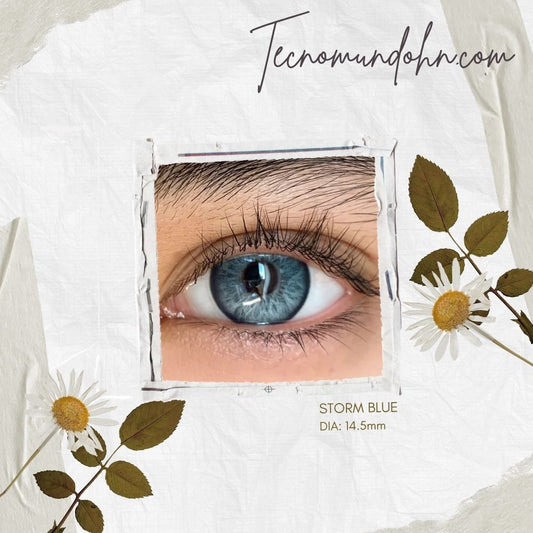 Lente De Contacto Storm Blue