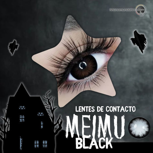 Lente De Contacto Meimu Black