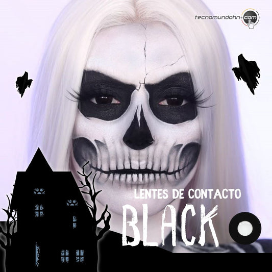 Lente De Contacto D13-H Black Block