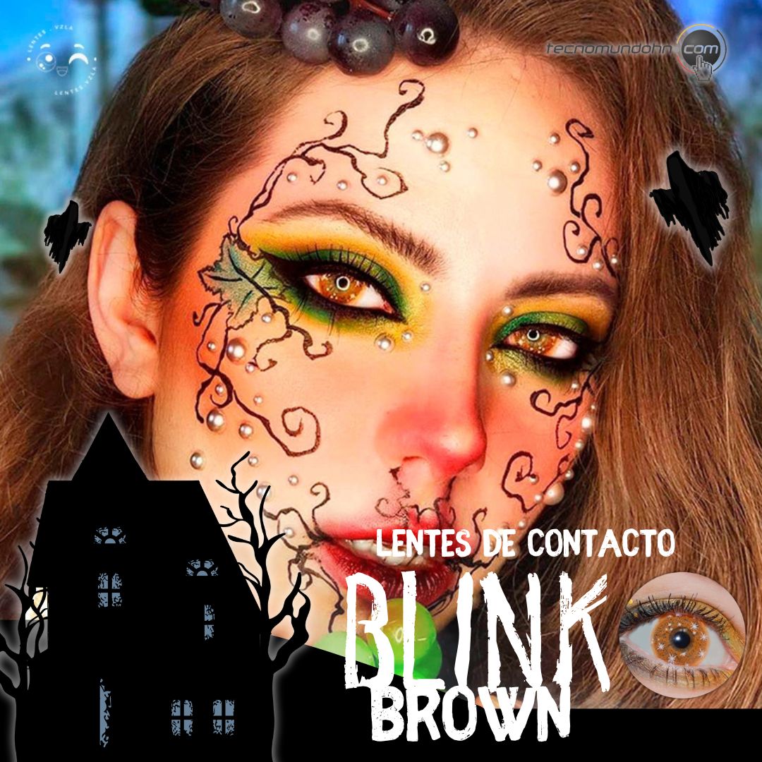 Lente De Contacto D62-1Y Blink Brown