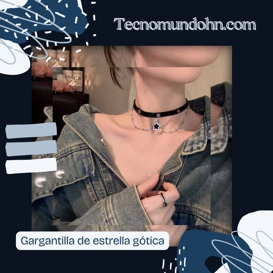 Gargantilla De Estrella Gótica