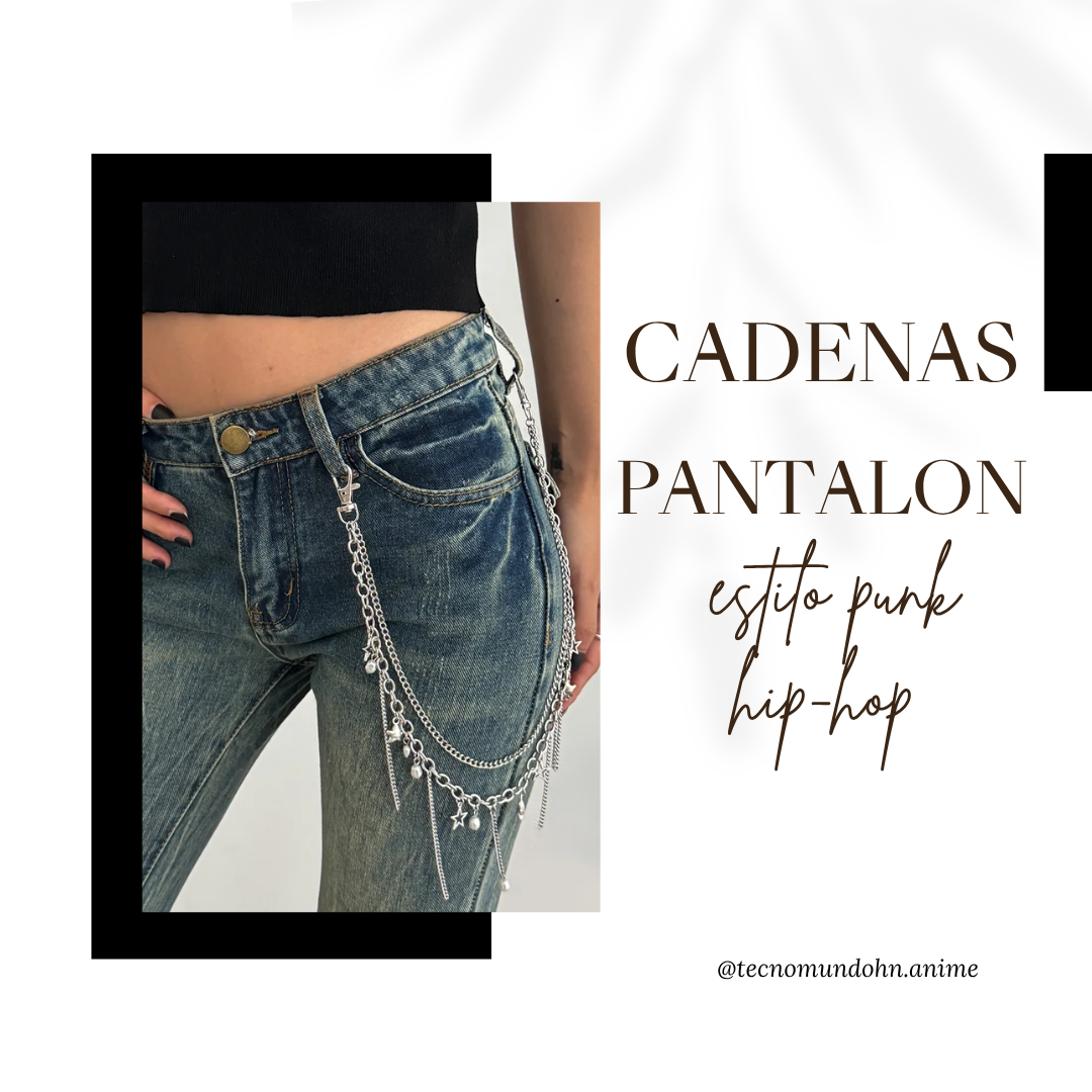 Cadenas De Pantalon Estilo Punk Hip-Hop