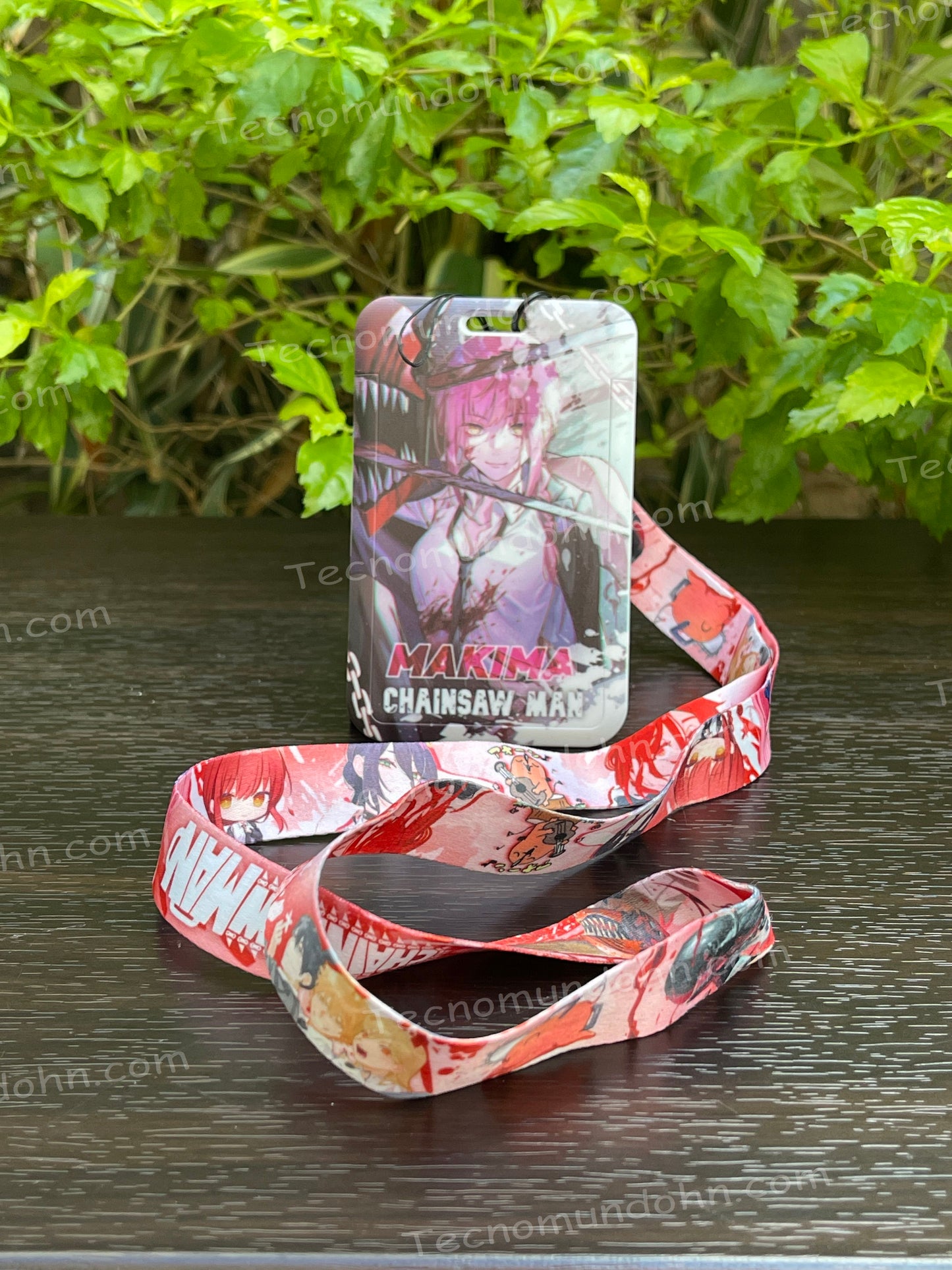 Chainsaw Man Lanyard + Portacarnet 12 Makima