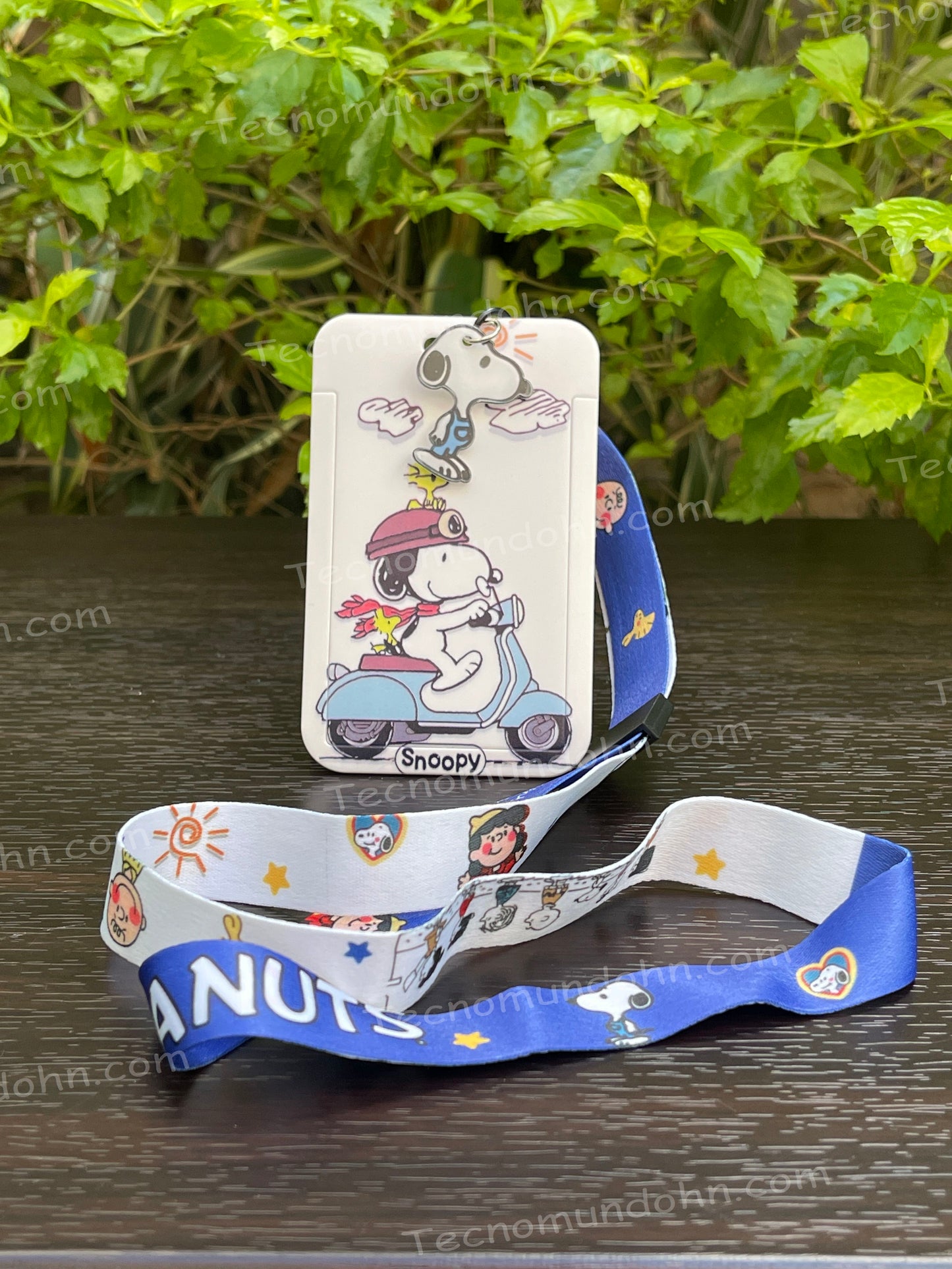 Snoopy Lanyard+Portacarnet 3