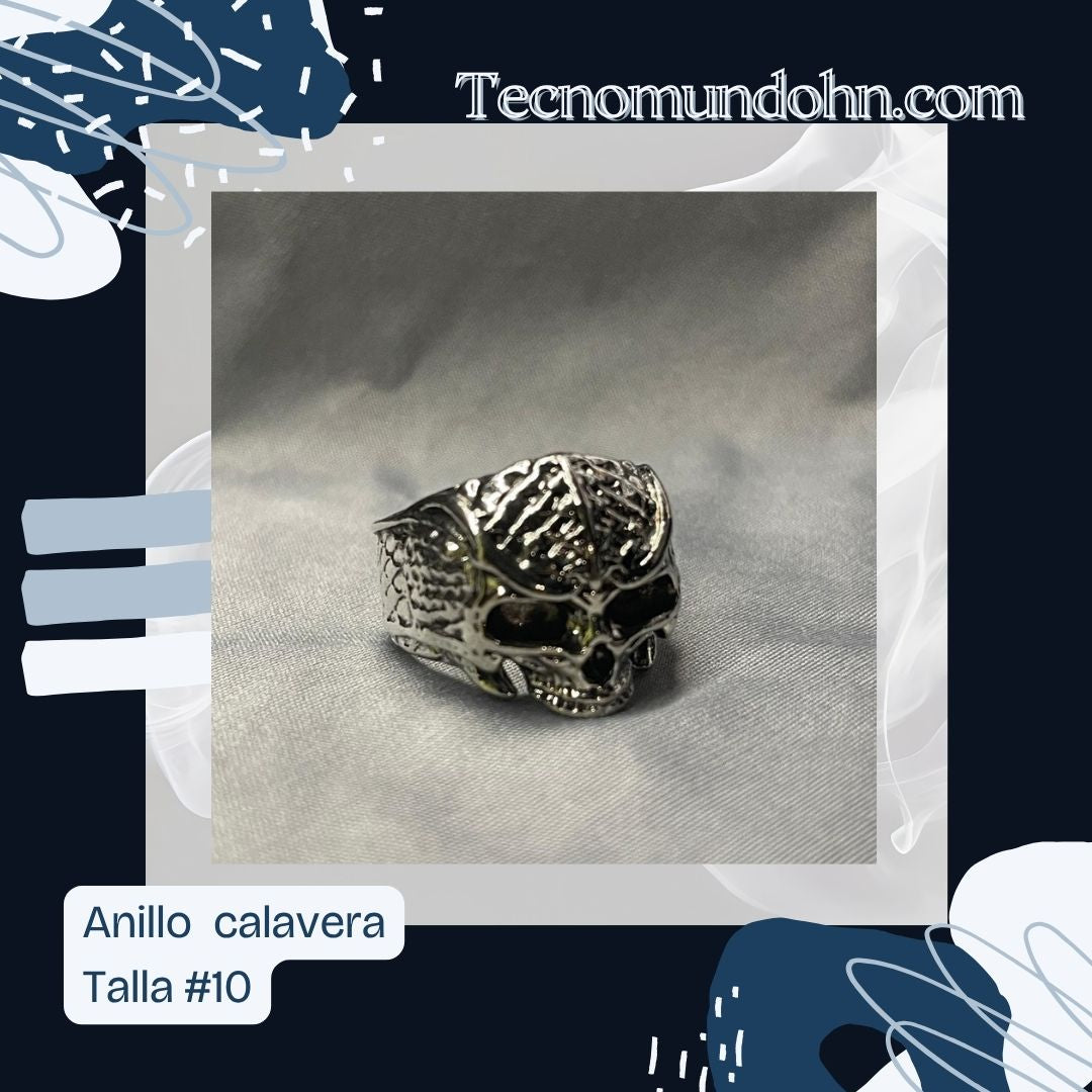 Anillo Calavera Talla #10