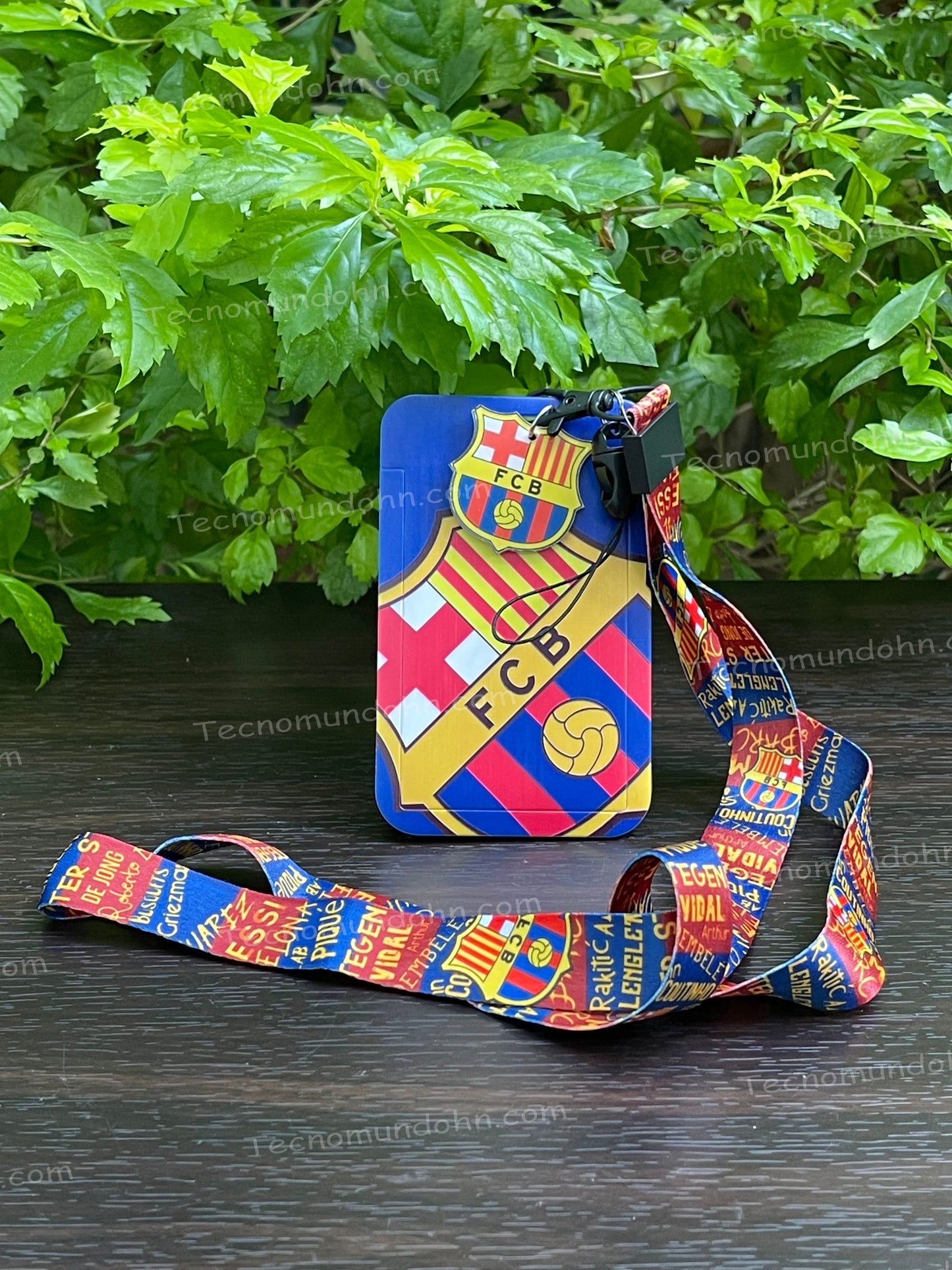 Fútbol Club Barcelona Lanyard + Portacarnet