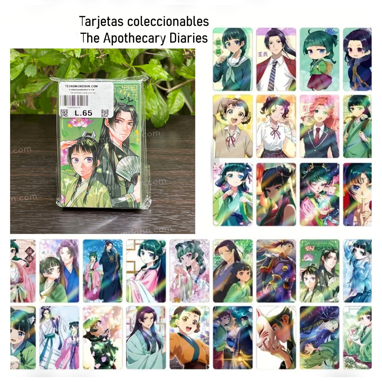 Tarjetas Coleccionables The Apothecary Diaries