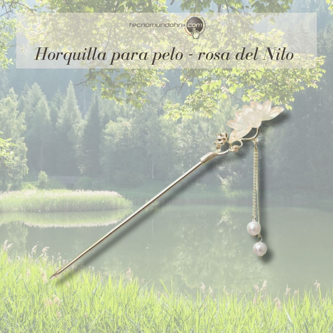 Horquilla Para Pelo Rosa Del Nilo