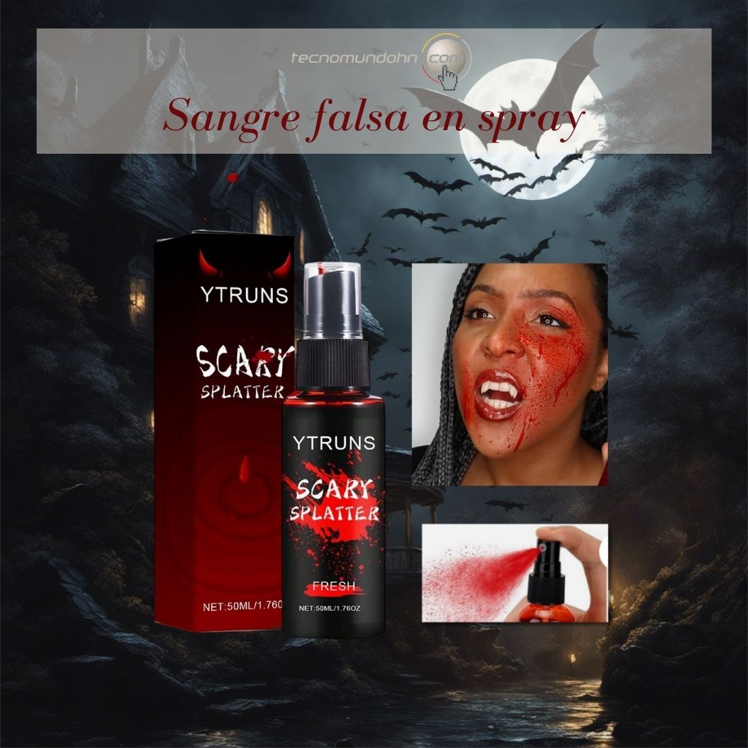 Sangre Falsa En Spray