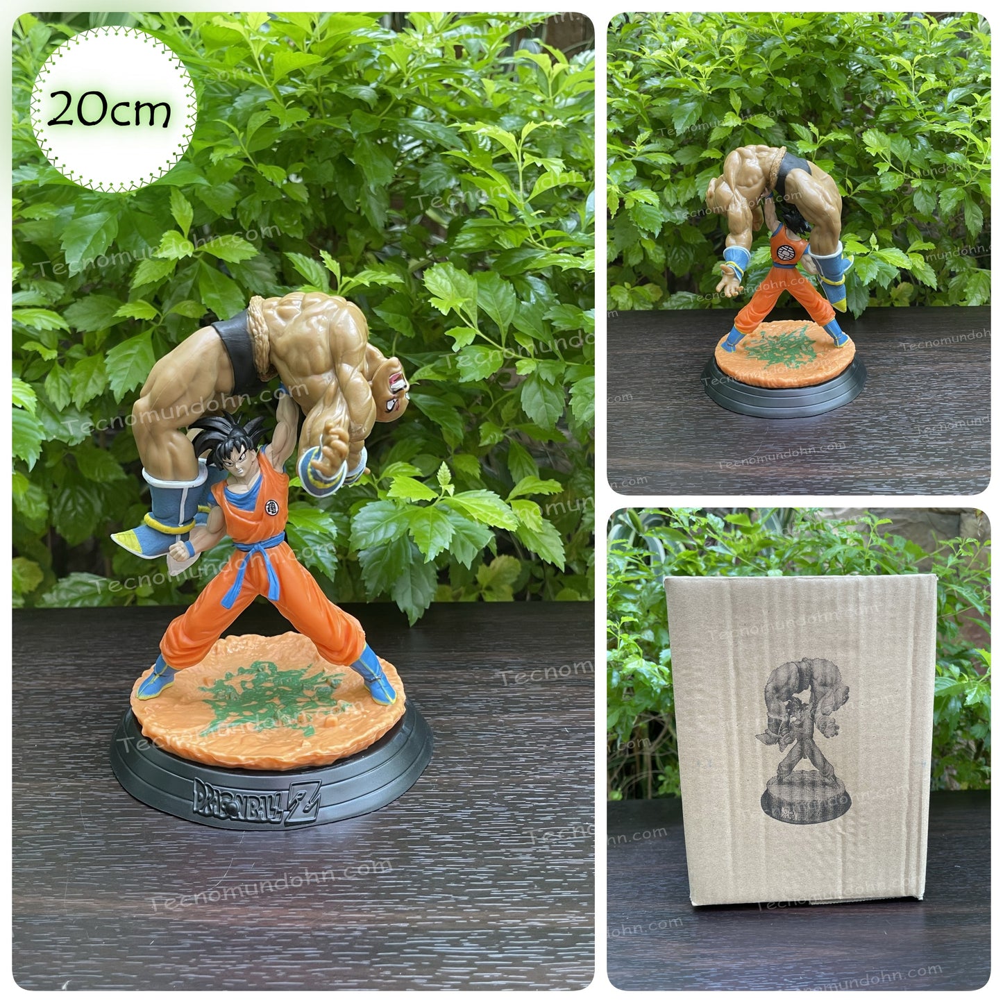 Figura Goku Vs Nappa Escena Icónica 20Cm | Dragon Ball