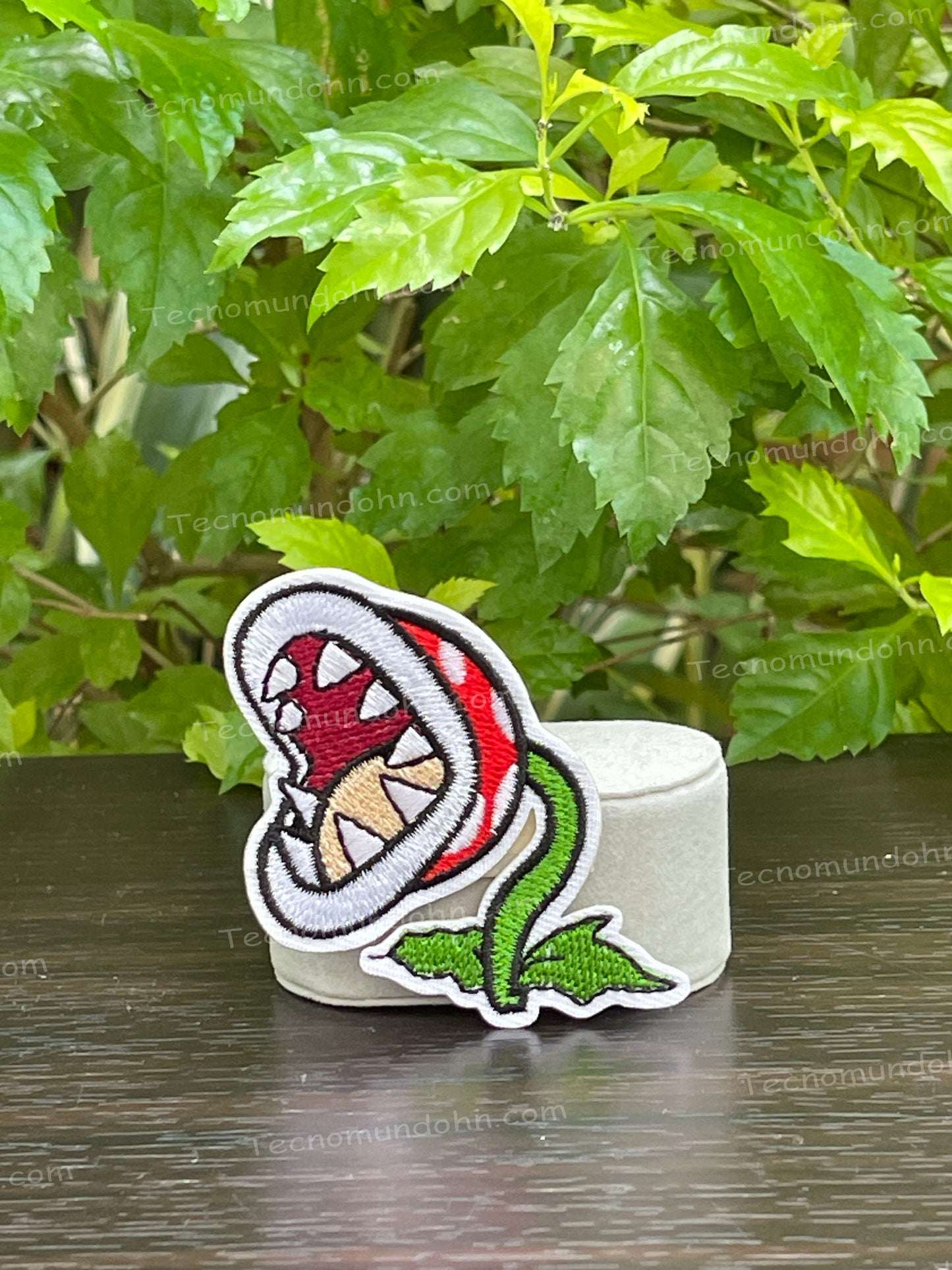 Parche De Tela Planta Piraña Super Mario Bros