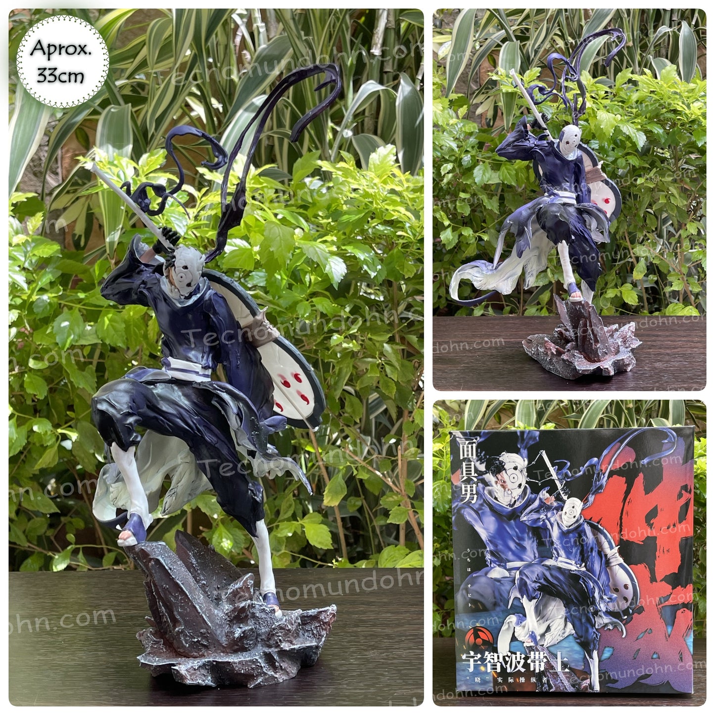 Figura Uchiha Obito | Naruto 33cm