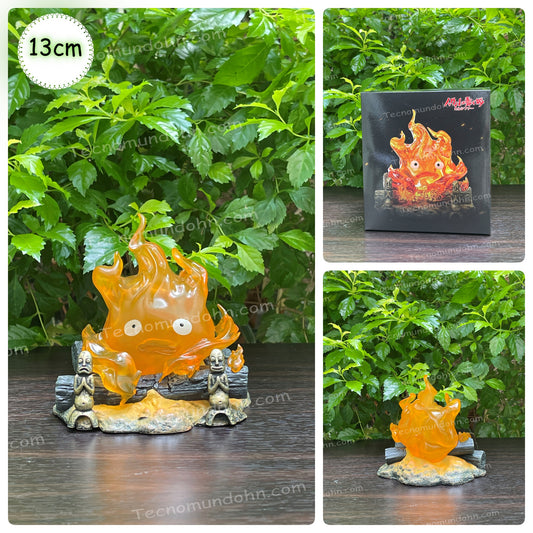 Figura Calcifer Flame (con luz) 13cm