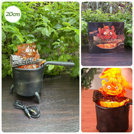 Figura Calcifer Flame (con luz) 20cm