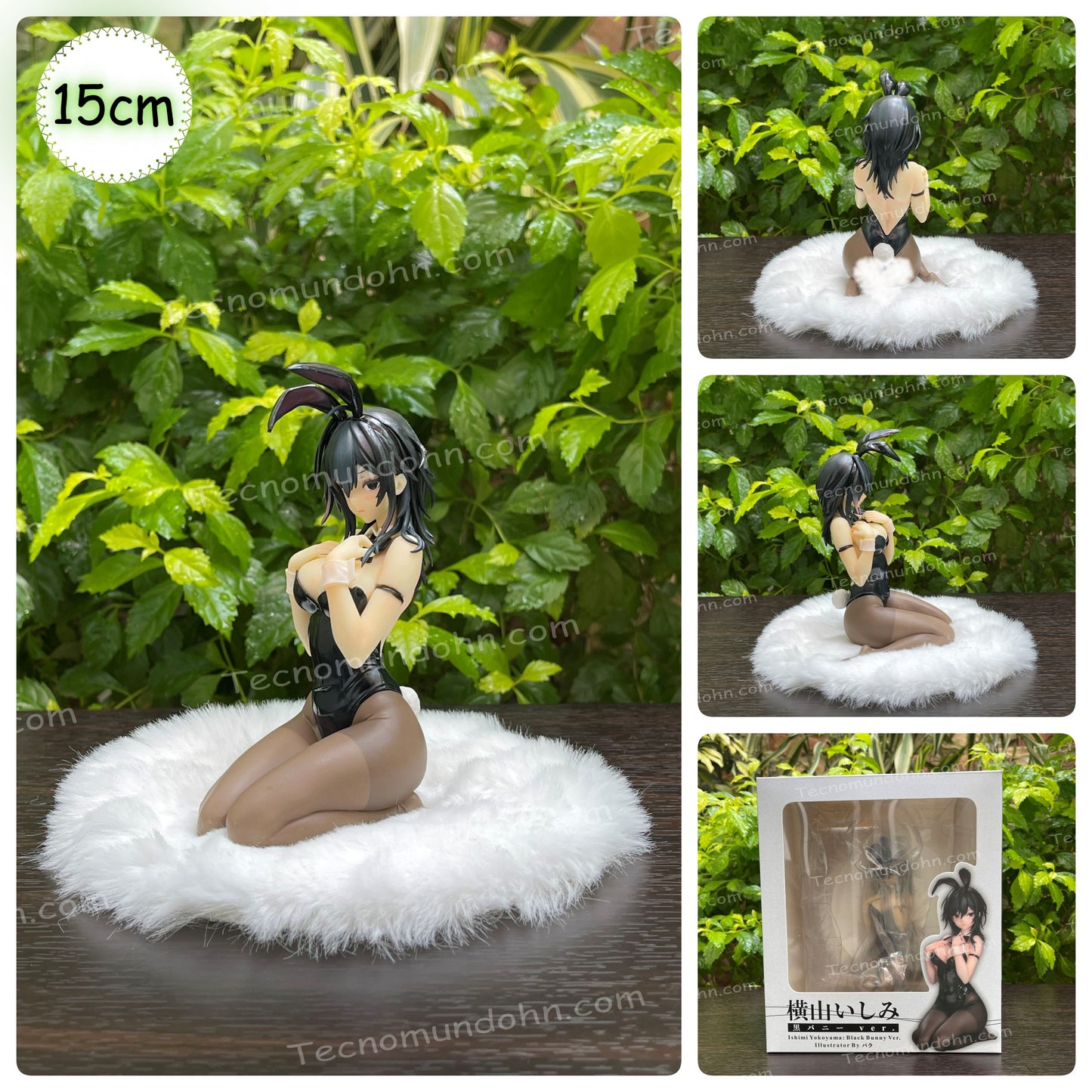 Figura Ishimi Yokoyama Black Bunny 15cm