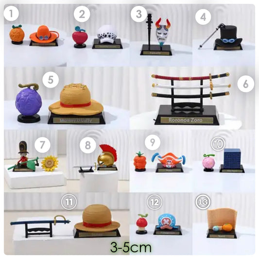 Figuras de One Piece | 3-5cm