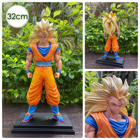 Figura Son Goku Super Saiyan 3 | Dragon Ball 32cm