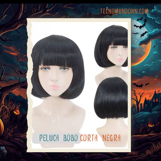 Peluca Negra Corta P
