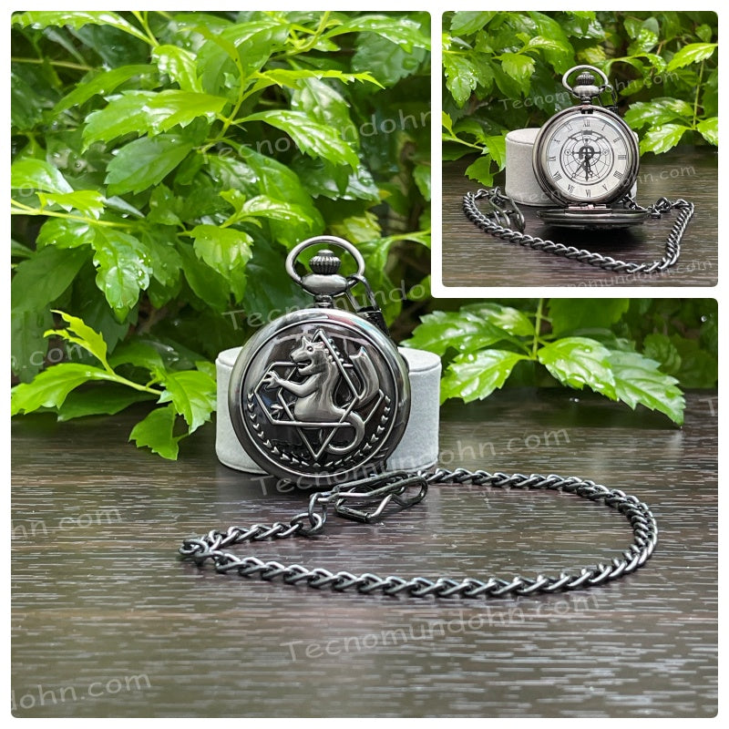 Reloj De Bolsillo Fullmetal Alchemist Y