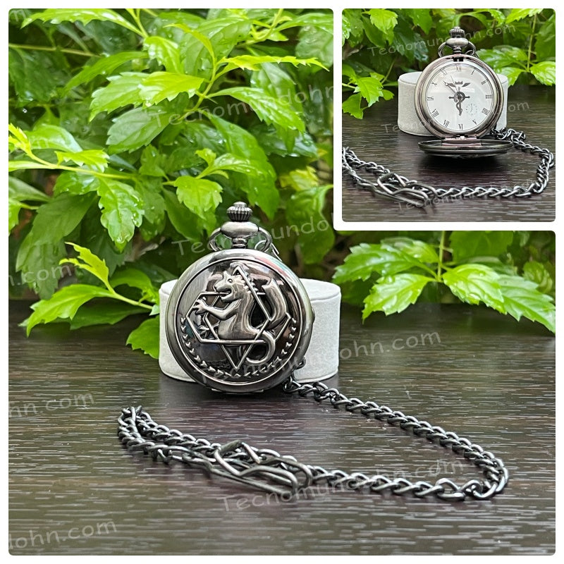 Reloj De Bolsillo Fullmetal Alchemist Z