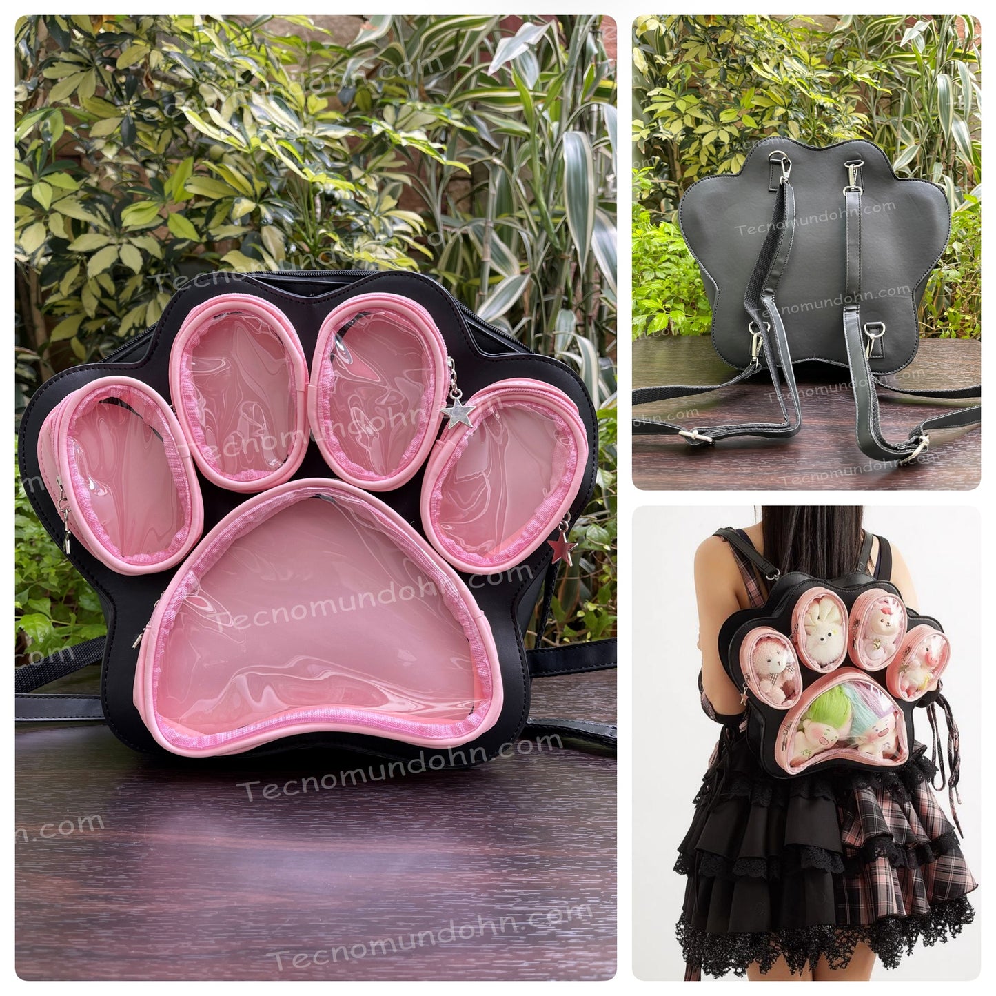 Mochila Patita De Gato