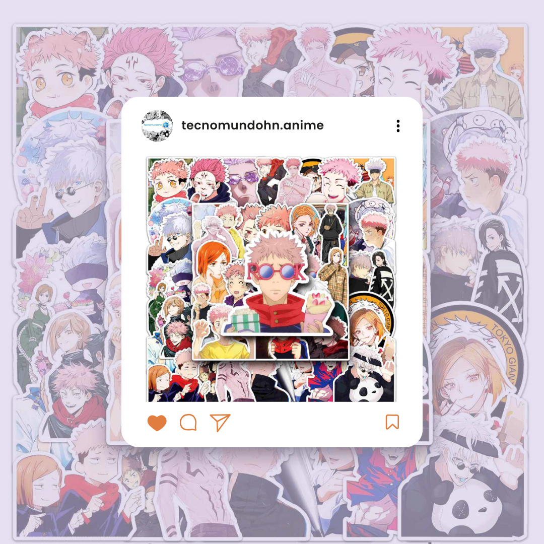 Paquete Calcomanías Jujutsu Kaisen