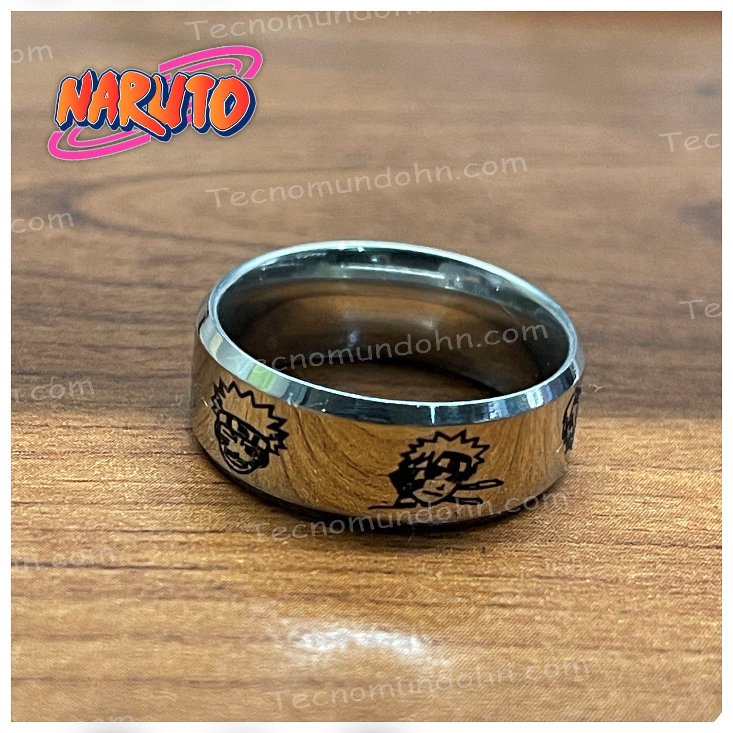 Anillo Naruto Silver