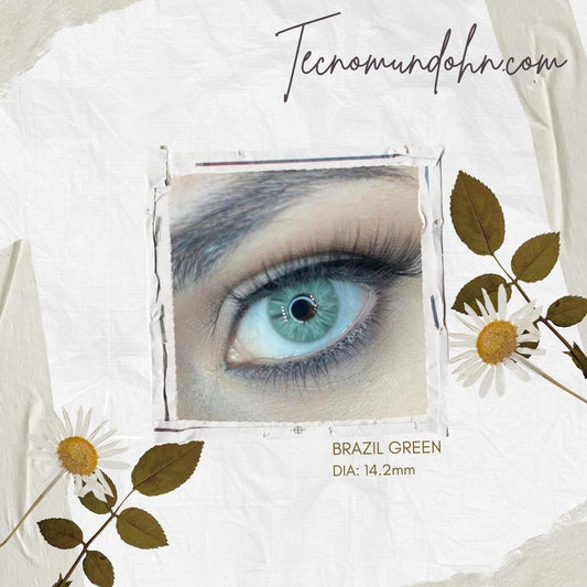 Lente De Contacto Brazil Green