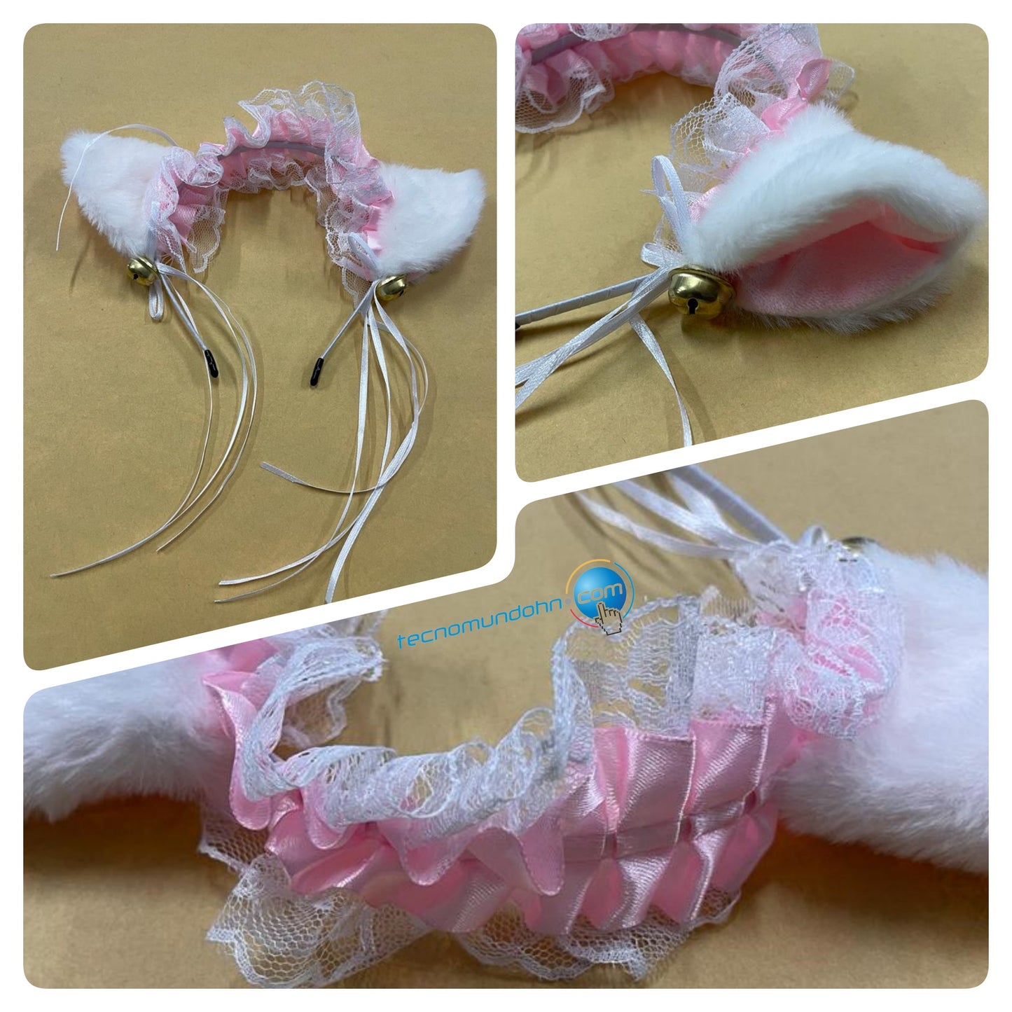 Diademas Orejas de Gato Neko