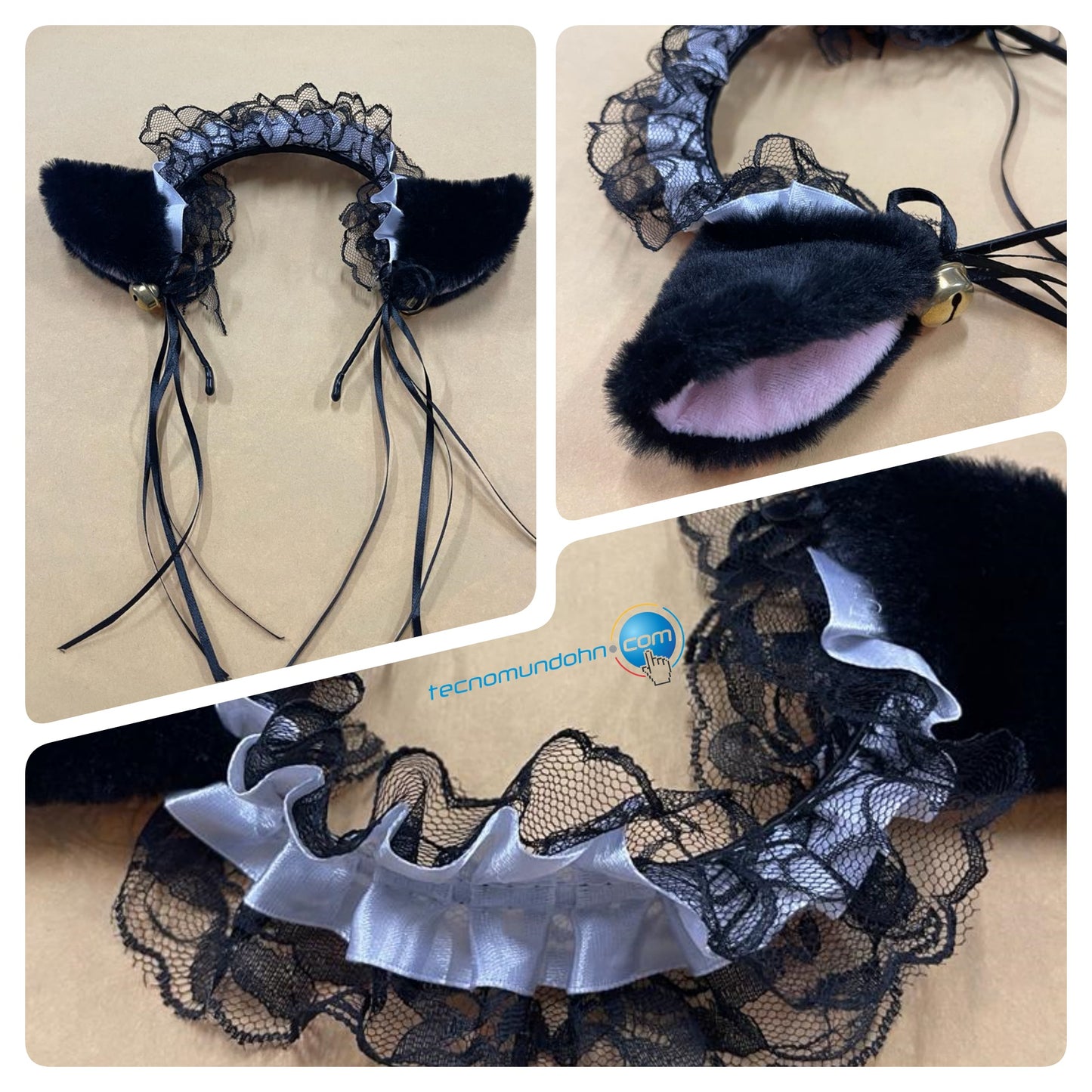 Diademas Orejas de Gato Neko