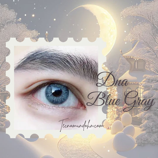 Lentes de contacto DNA blue gray