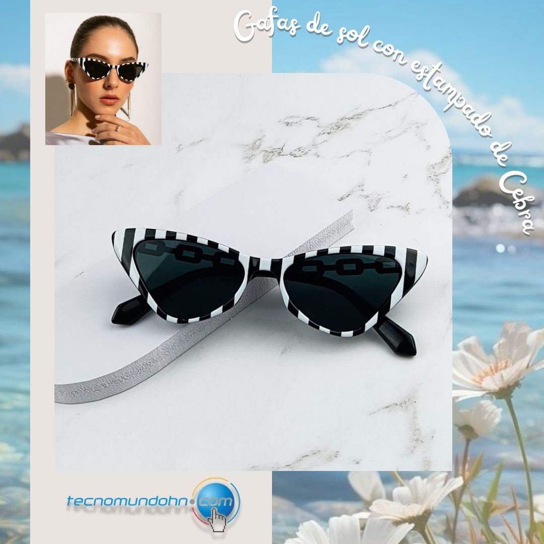 Gafas parea Sol estampado Cebra