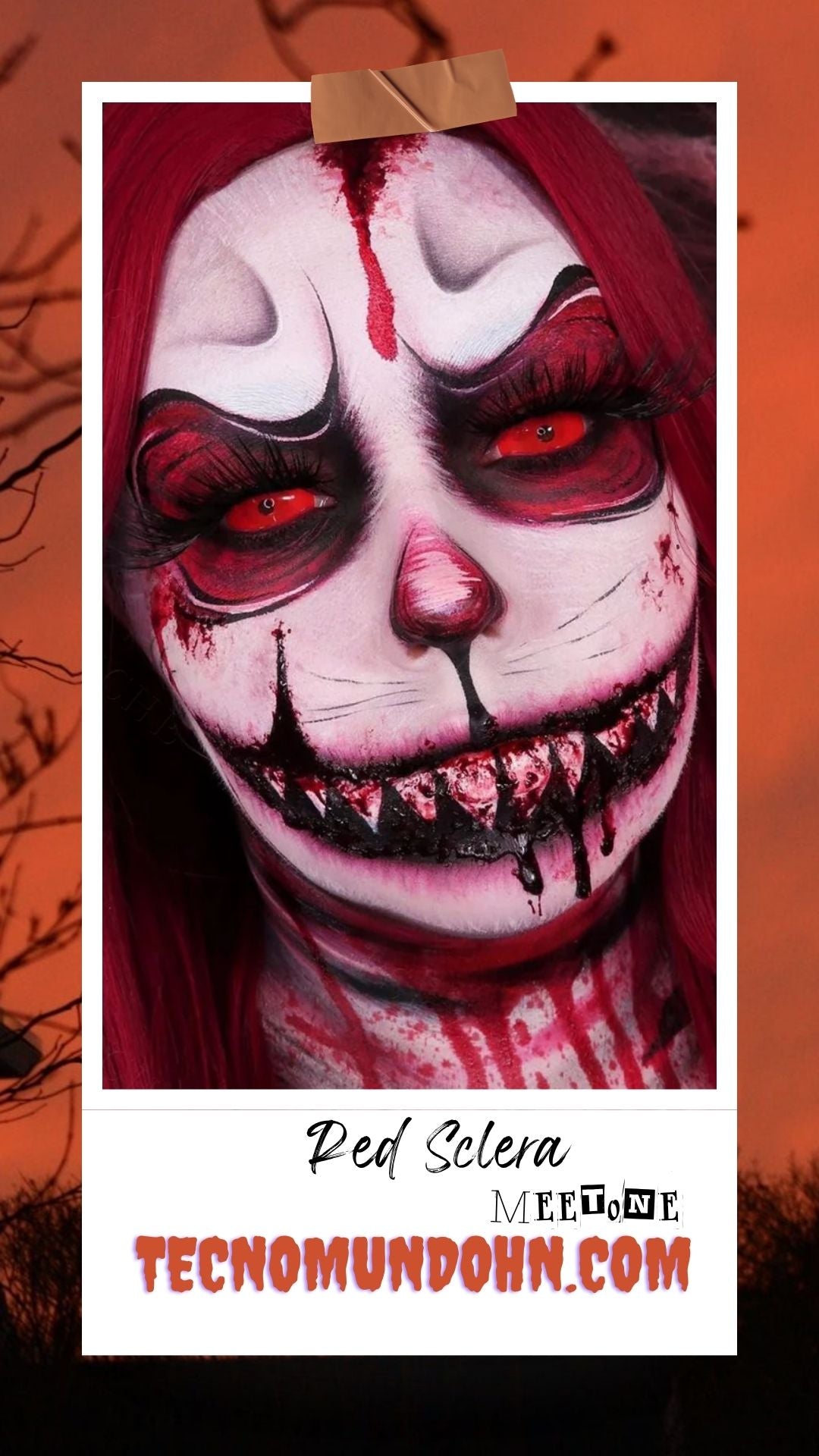 Red Sclera 22mm