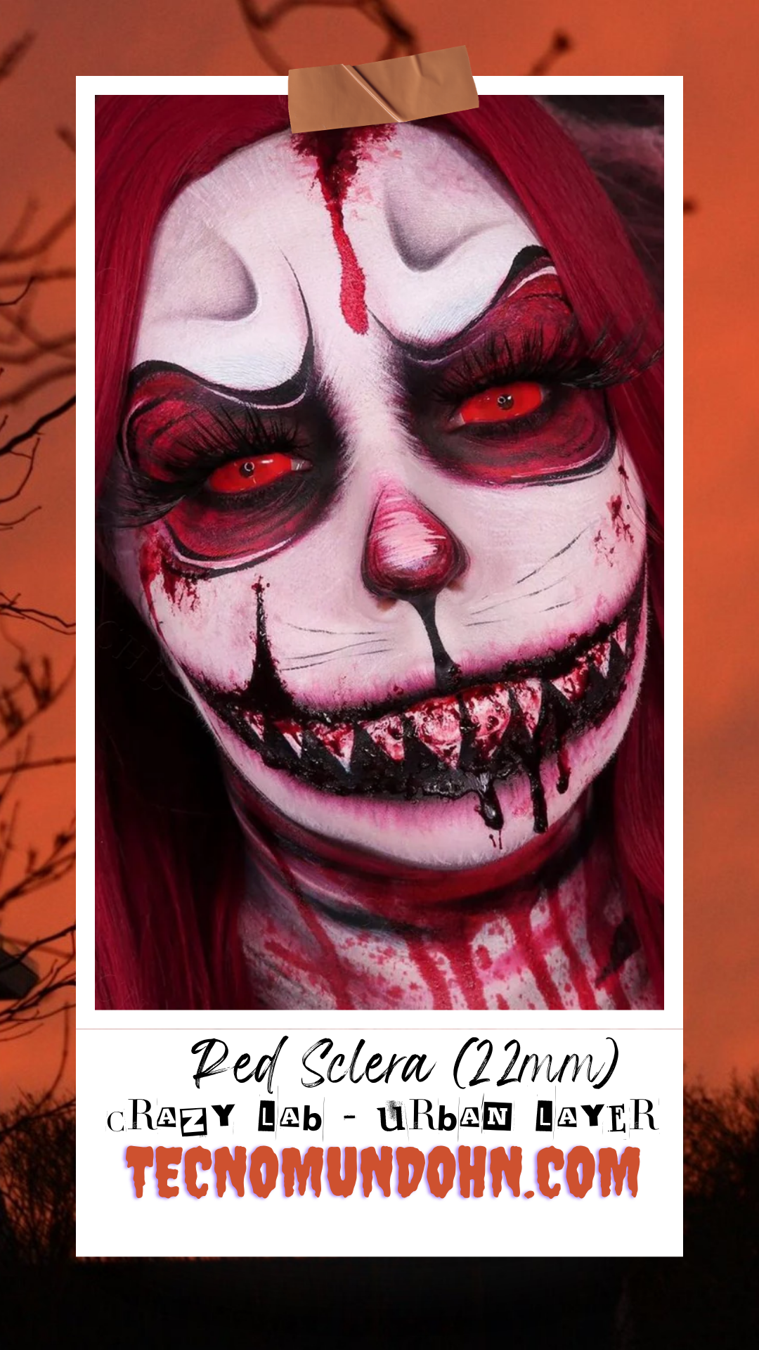Red Sclera 22mm