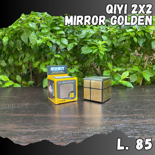 Cubo QIYI 2X2 MIRROR GOLDEN