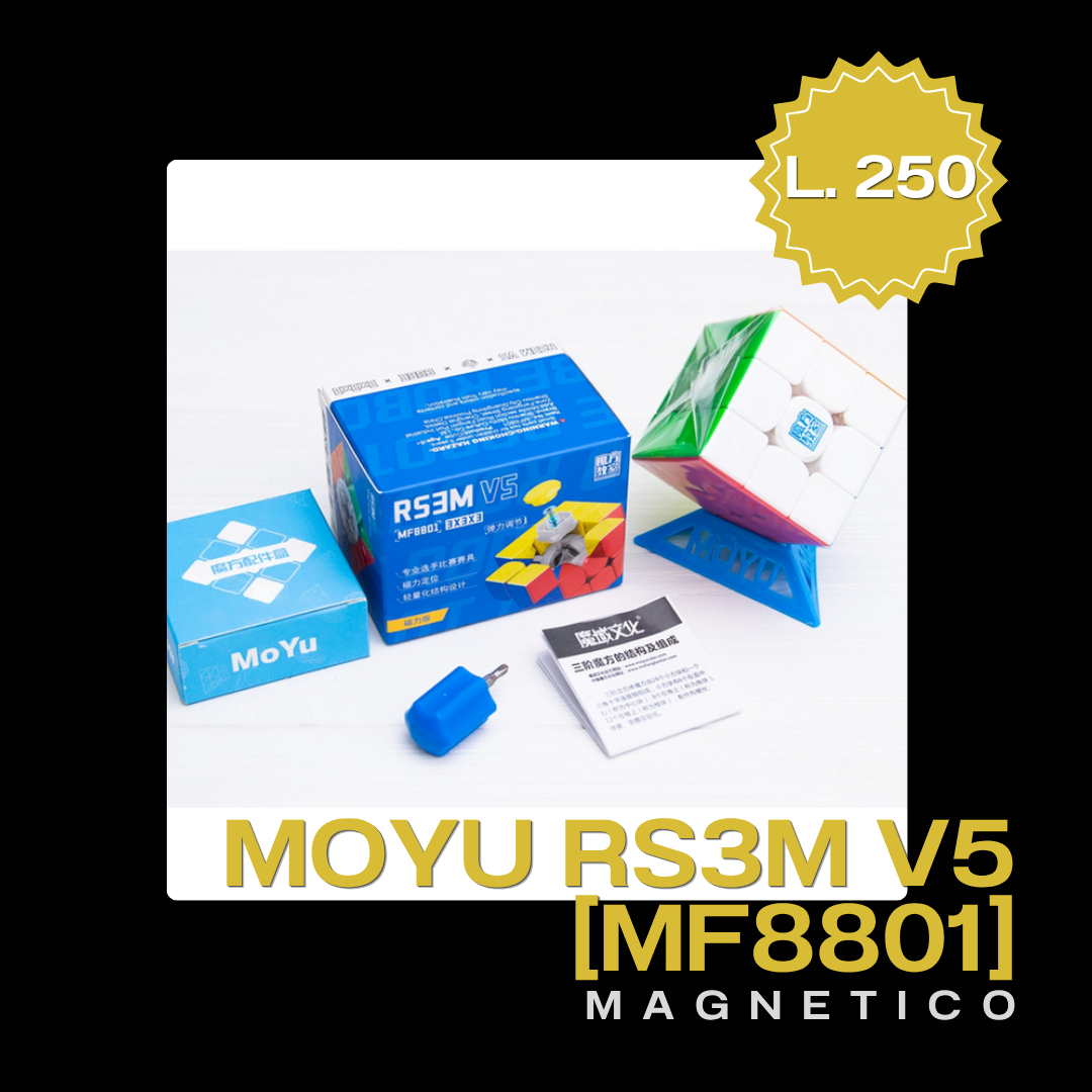 Rs3M V5 Magnetico 3X3 Stickerless