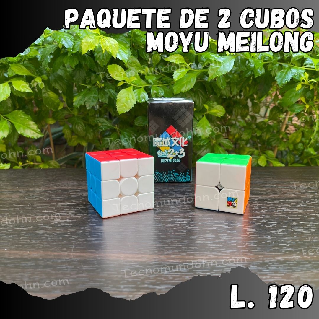 Set de 2 Cubos MEILONG 2X2 y 3X3